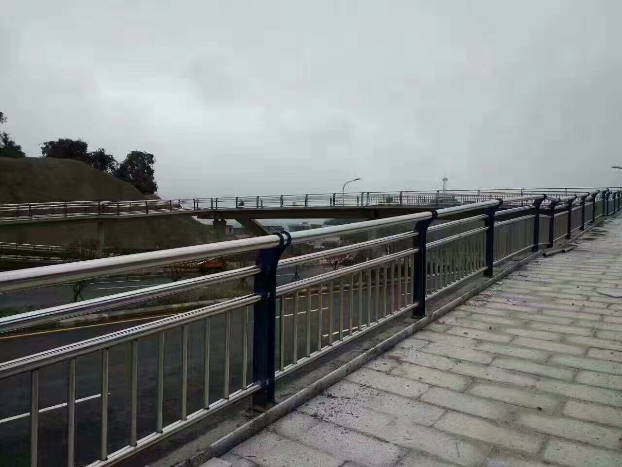 不銹鋼復合管護欄，不銹鋼復合管欄桿